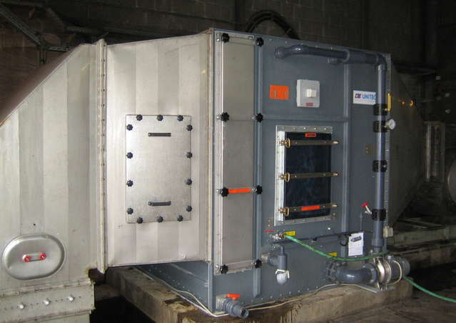 airwashers after installation