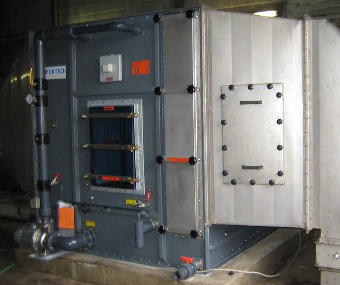 airwashers after installation